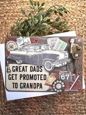 Handmade Multiple Occasions Male Greeting Card
